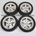 JDM SSR Integral-A2 4x114 Wheel and Tire Set